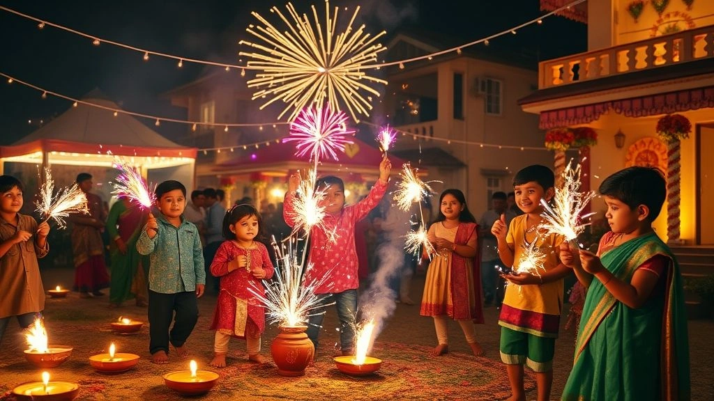The History of Fireworks in India Image
